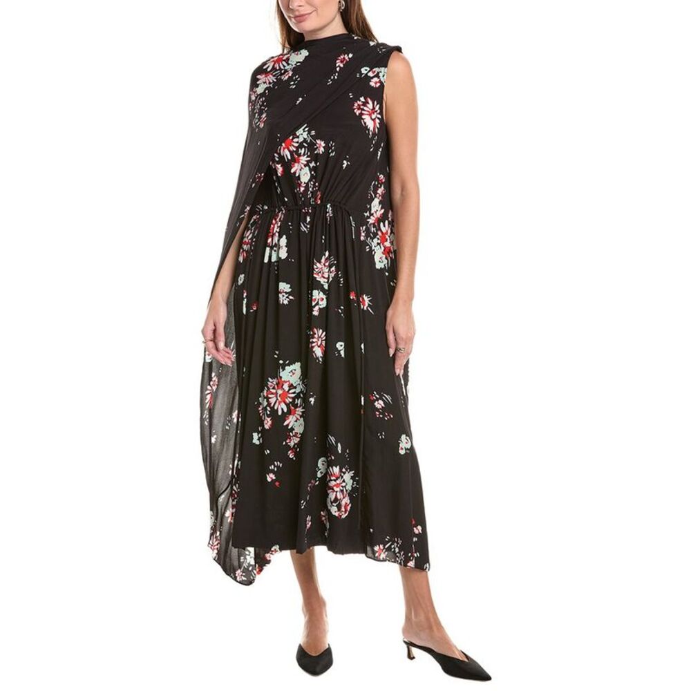 Proenza Schouler Womens  Ysabelle Silk-Blend Dress